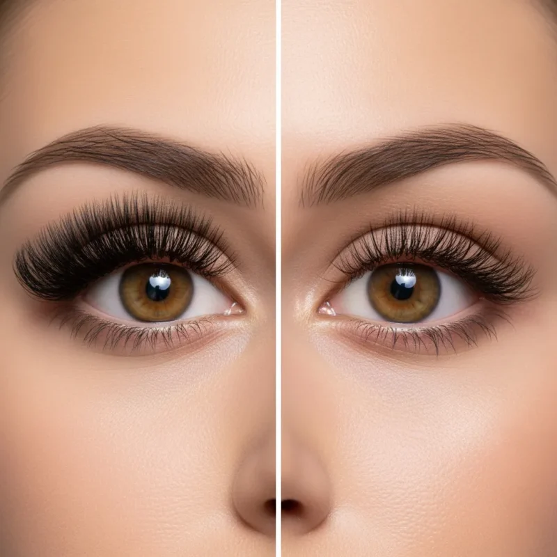 تفاوت کاشت مژه فیشر با لیفت مژه