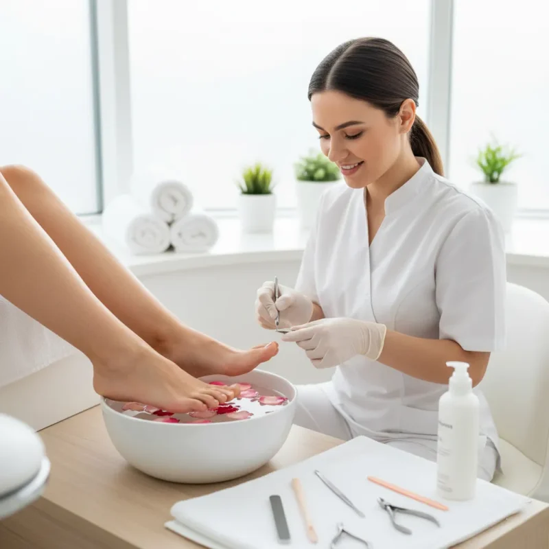 پدیکور کلاسیک