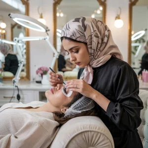 خدمات کاشت و اکستنشن مژه در مشهد