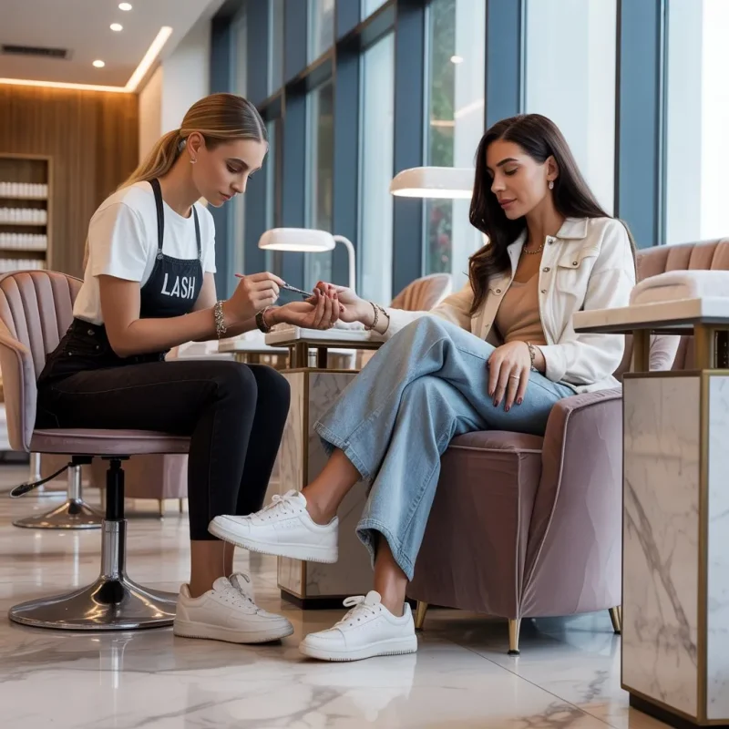 سالن کاشت ناخن ماهور نیل