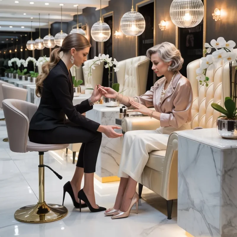 سالن کاشت ناخن فرگل