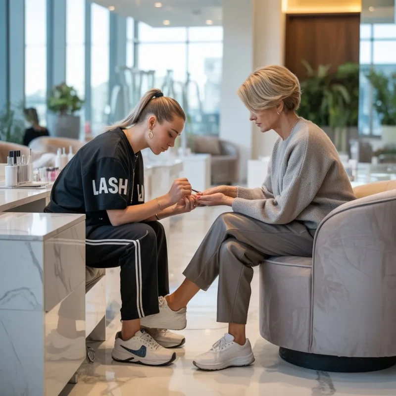 سالن کاشت ناخن شبنم سلطانی