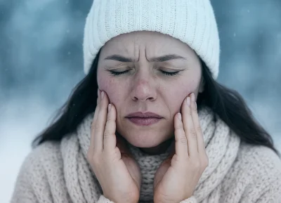 مراقبت از پوست حساس در زمستان