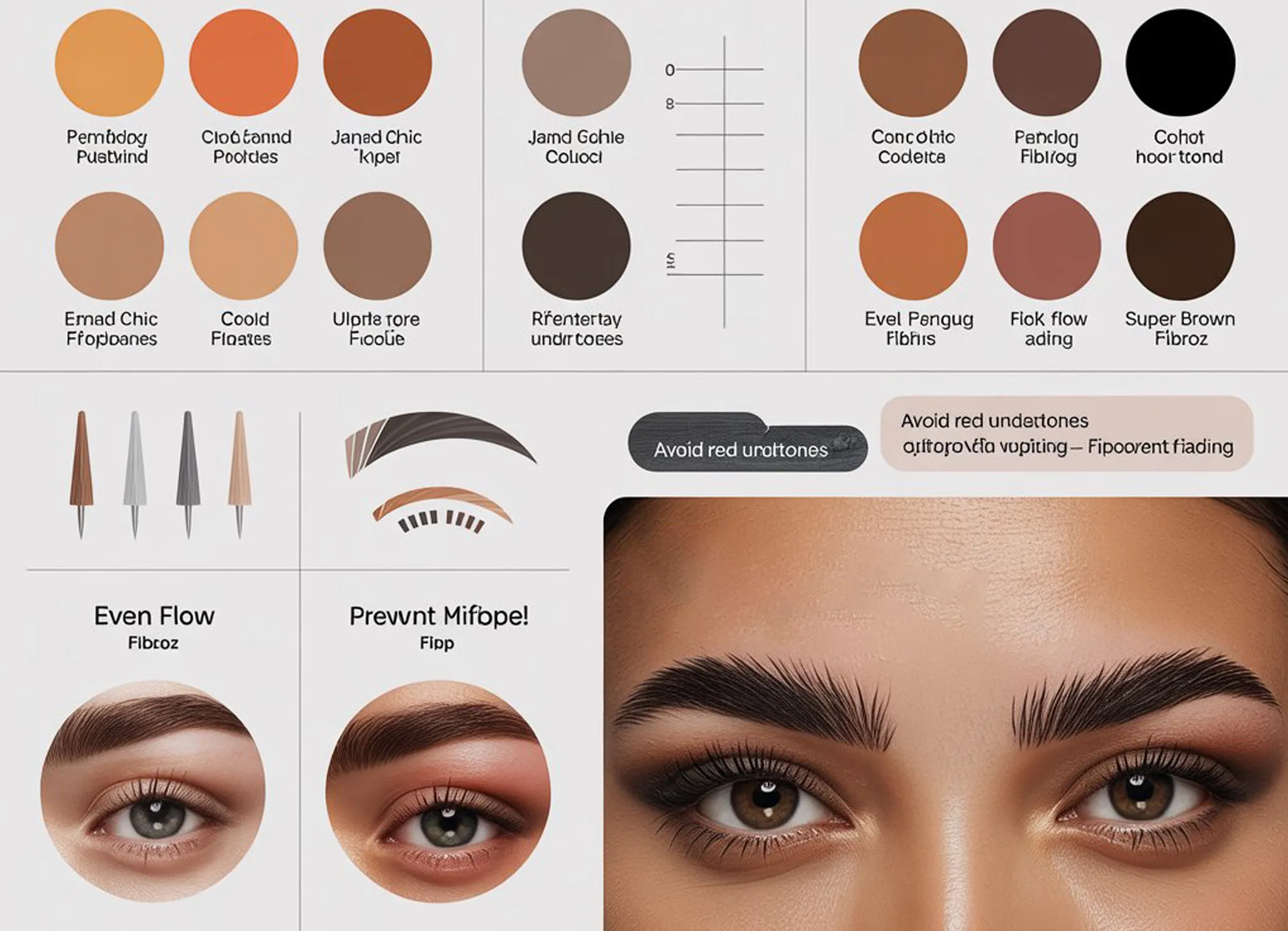 برای فیبروز چه رنگی استفاده کنیم